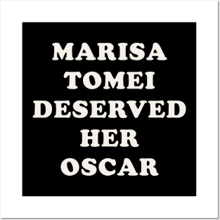 Marisa Tomei deserved her Oscar Posters and Art